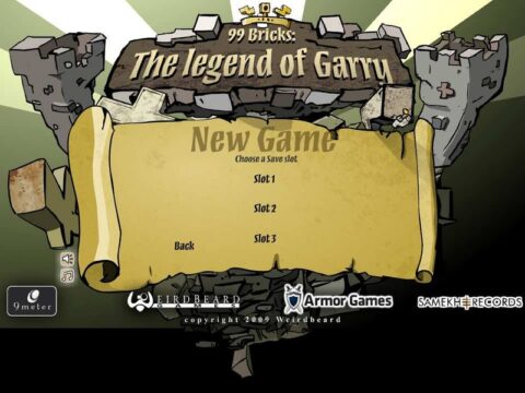 99 Bricks: The Legend of Garry game artwork