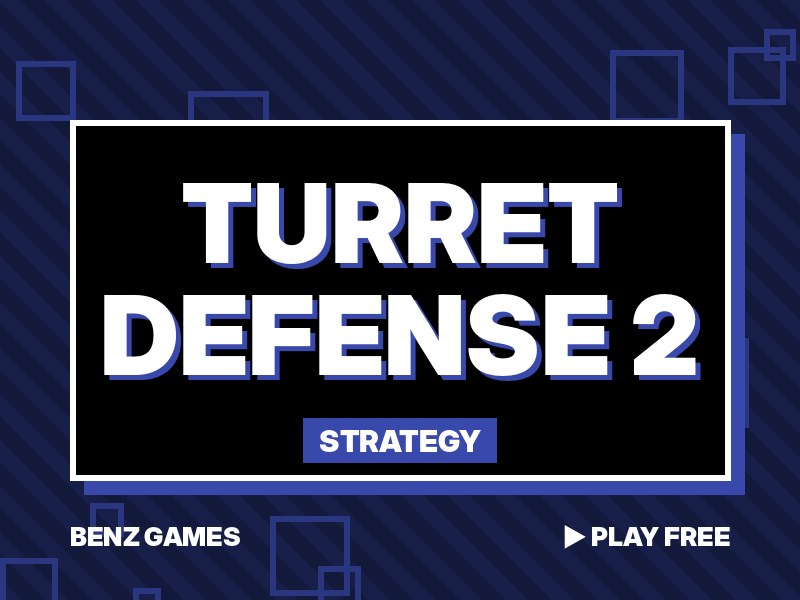 Turret Defense 2 title screen