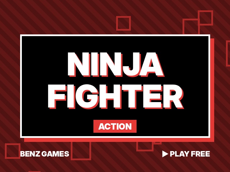 Ninja Fighter title screen