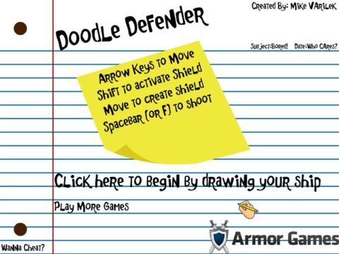 Doodle Defender screenshot