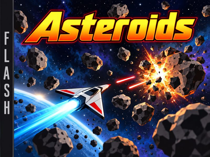 Asteroids screenshot