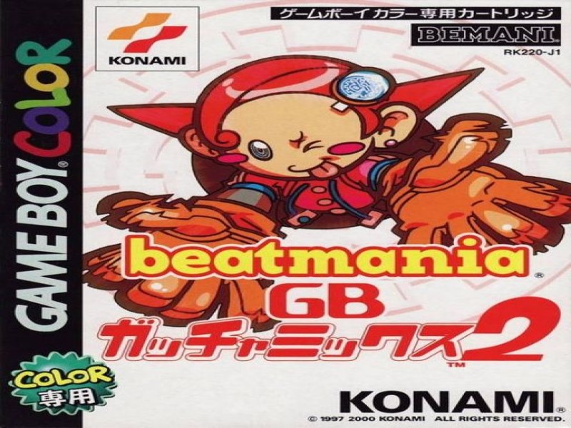 Beatmania GB; Gotcha Mix 2 screenshot