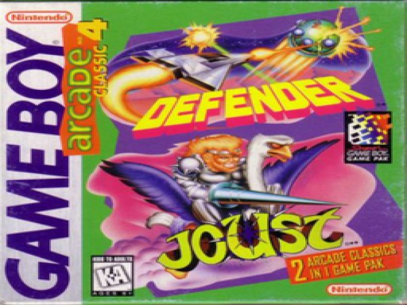 Arcade Classic No. 4; Defender & Joust screenshot