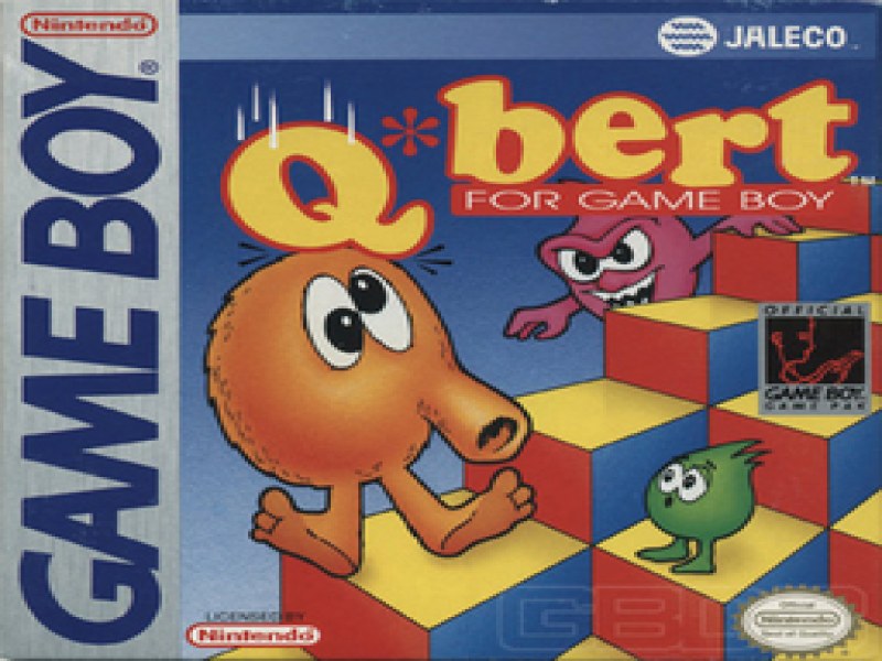 Q-bert for Game Boy screenshot