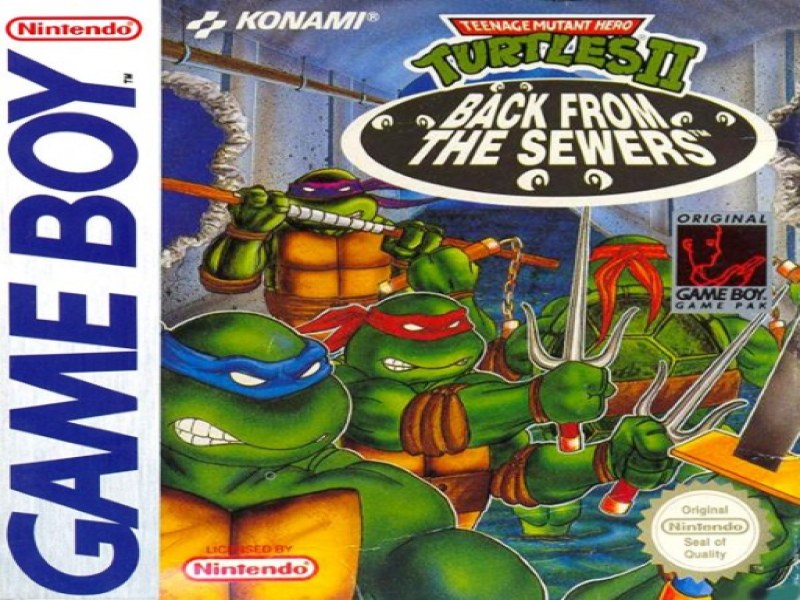 Teenage Mutant Hero Turtles II; Back from the Sewers screenshot