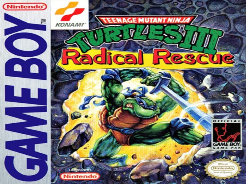 Teenage Mutant Ninja Turtles III; Radical Rescue screenshot