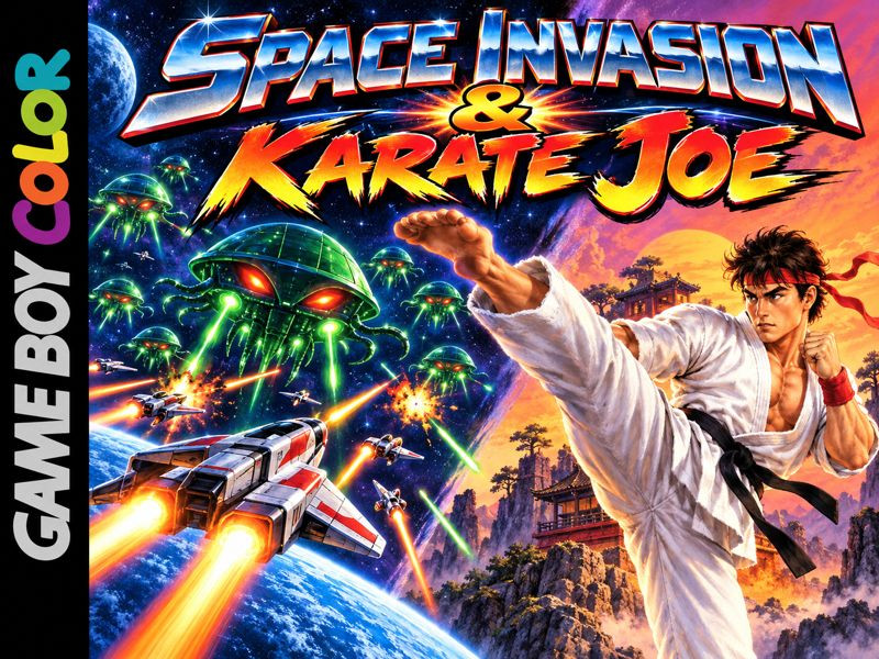 Space Invasion & Karate Joe screenshot