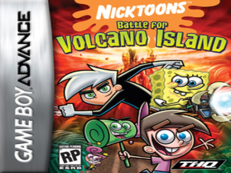 Nicktoons; Battle for Volcano Island screenshot