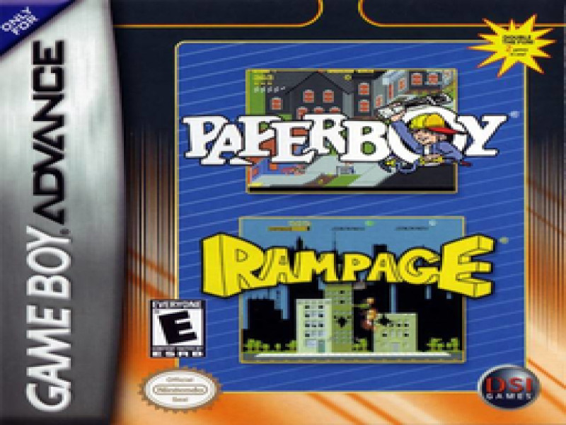 Paperboy & Rampage screenshot