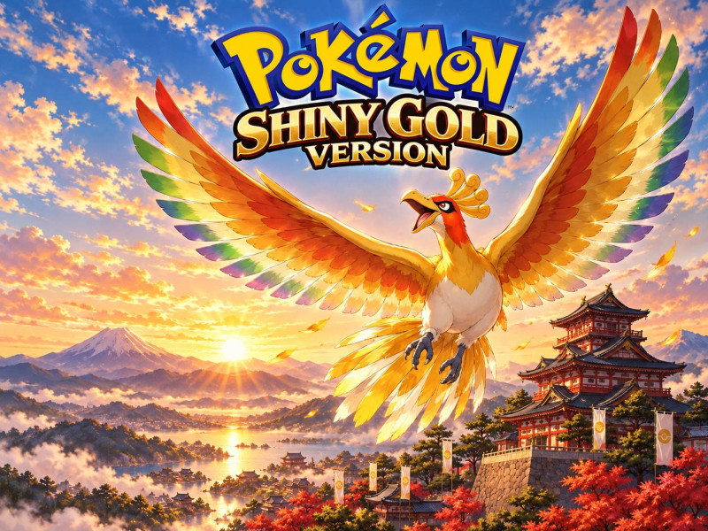 Pokemon Shiny Gold Version screenshot