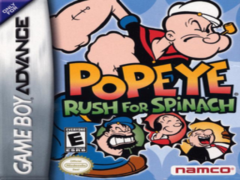Popeye; Rush for Spinach screenshot