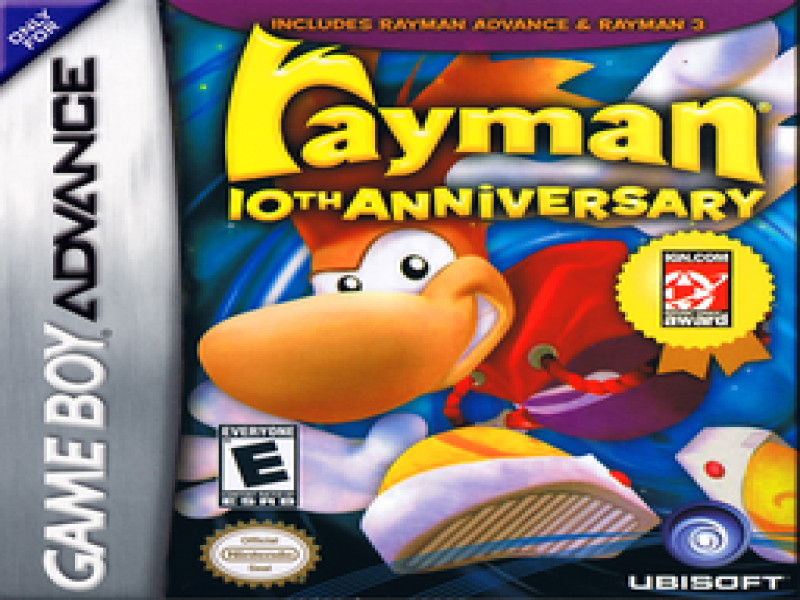 Rayman 10th Anniversary; Rayman Advance & Rayman 3 screenshot