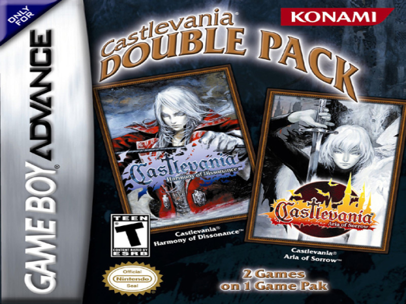 2-in-1; Castlevania Double Pack; Harmony of Dissonance & Aria of Sorrow screenshot