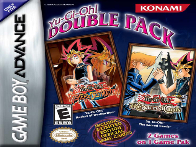 2-in-1; Yu-Gi-Oh! Gamepack; The Sacred Cards & Reshef of Destruction screenshot