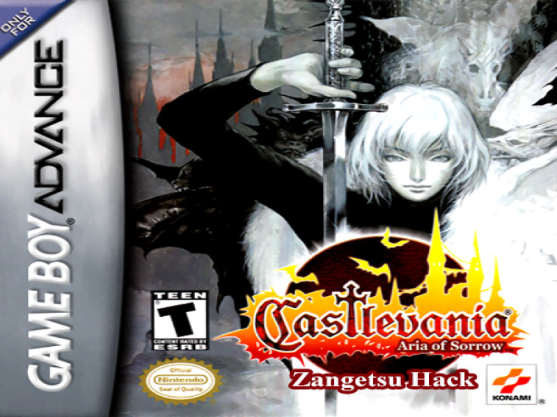Castlevania; Aria of Sorrow; Zangetsu Mod screenshot