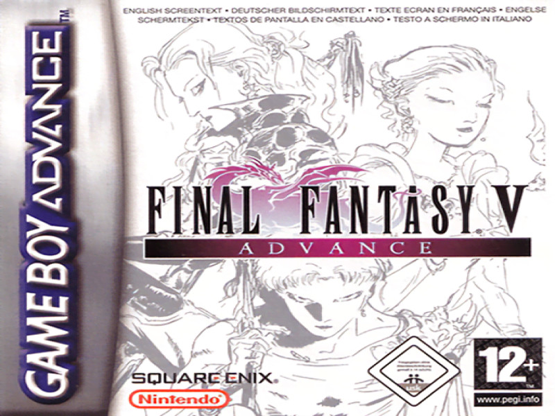 Final Fantasy V Advance; Sound Restoration screenshot