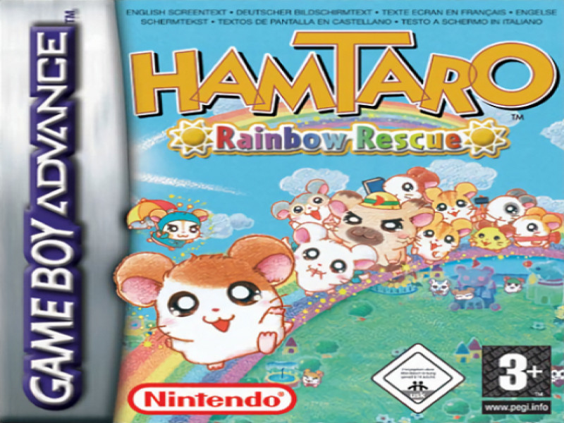 Hamtaro; Rainbow Rescue screenshot